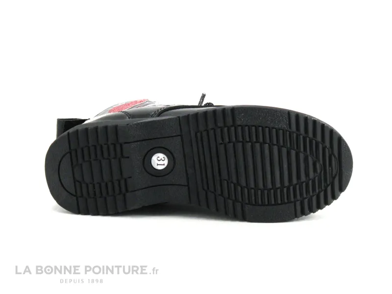 Achat chaussures Dockers Enfant Botte et Bottillon, vente Dockers 49PS702 670 Noir - Graffitis - Boots mode fillette