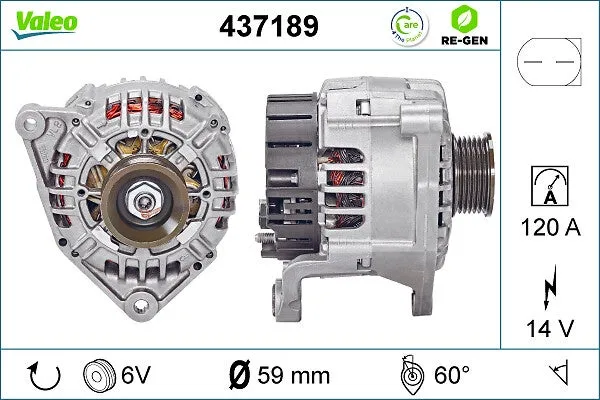Alternateur VALEO 437189 