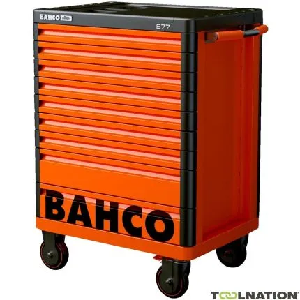 Bahco 1477K9 Chariot à outils 9 tiroirs Orange