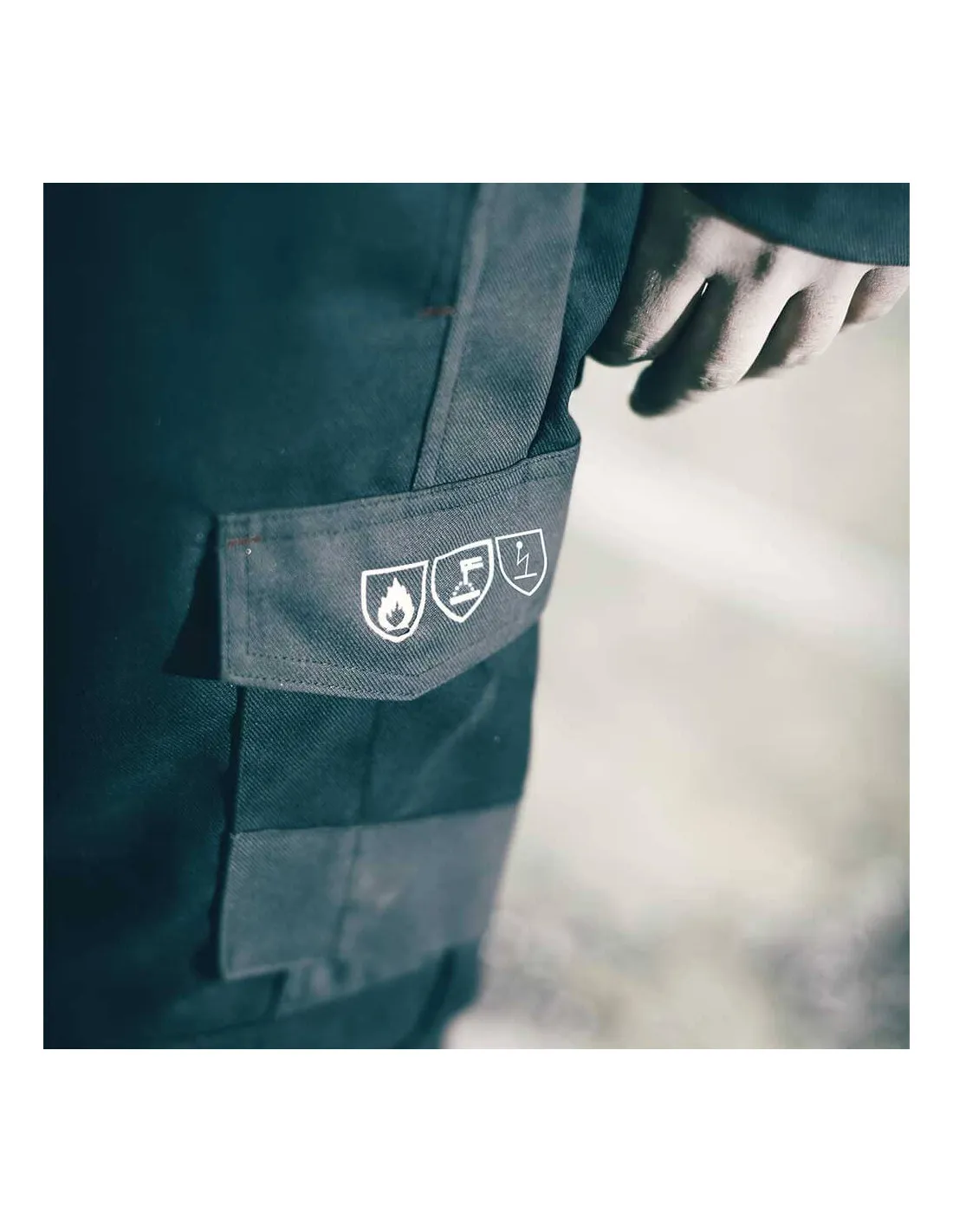 Blouson de travail chaleur & flamme Konekt classe 2 - CEPOVETT