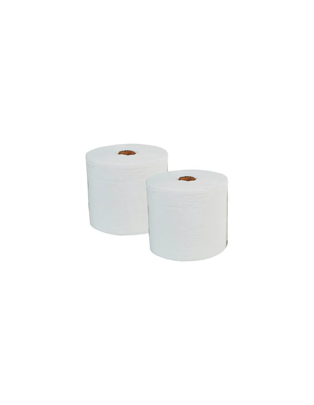 Bobines Essuie-tout Industriel Blanc 1000 feuilles x 2 unités
