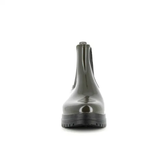 Bottines femme Japmod Kaki/Noir Meduse