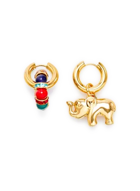 BOUCLES D'OREILLE ASYMéTRIQUES - TIMELESS PEARLY pour FEMME | Printemps