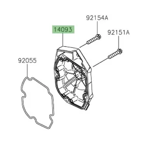 Carter d'allumage Kawasaki Z900 (2020-2024) | Moto Shop 35