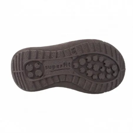 Chaussures Bébé Superfit Velcro Blanc Cuir lisse | Igert Dannemarie