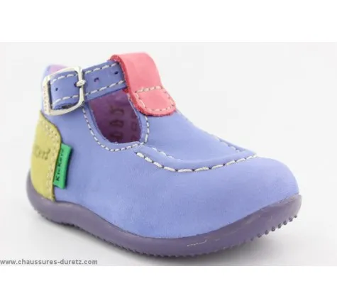 Chaussures Bébés  Kickers BONBEK Violet / Rose