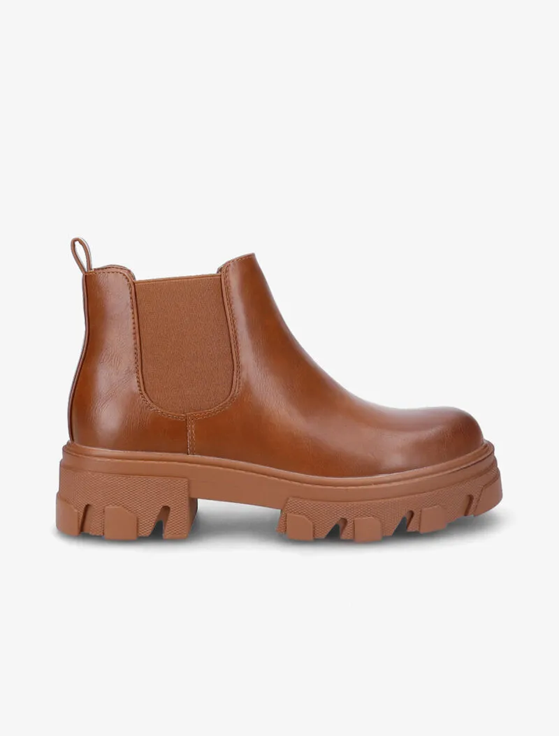 Chelsea boots à semelles crantées