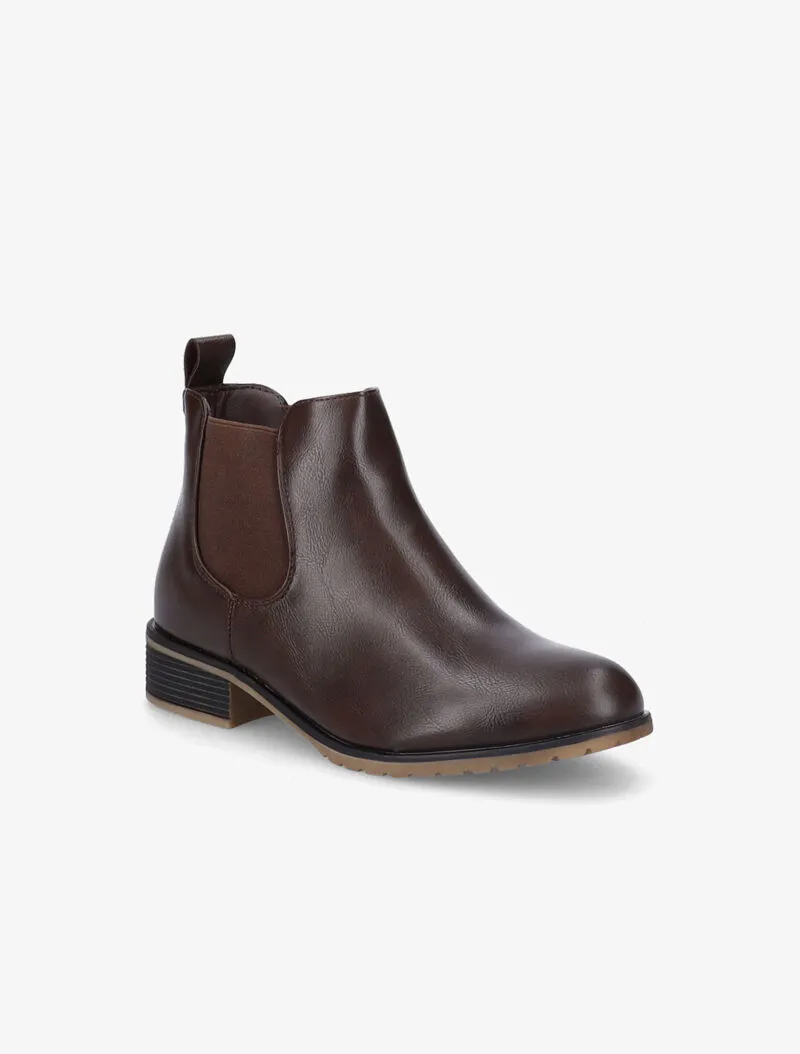Chelsea boots plates en simili