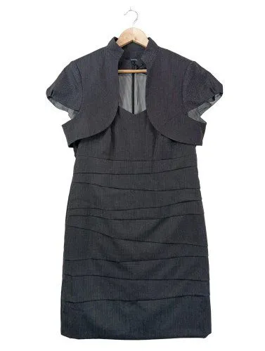 Comma Ensemble en tricot gris clair style d’affaires