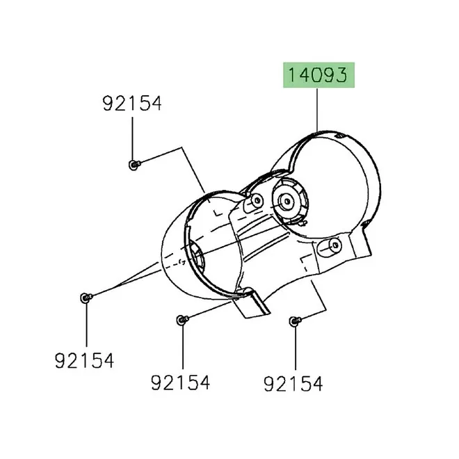 Dessous de compteur Kawasaki Z650RS (2022-2024) | Moto Shop 35