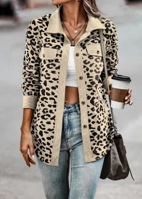 Emmy | Veste  Imprimé Léopard Pour Femme