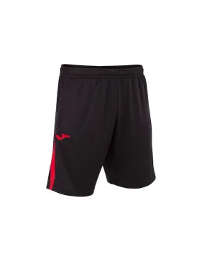 Football Joma HommeEnfant Short du Championnat VII / Noir Rouge