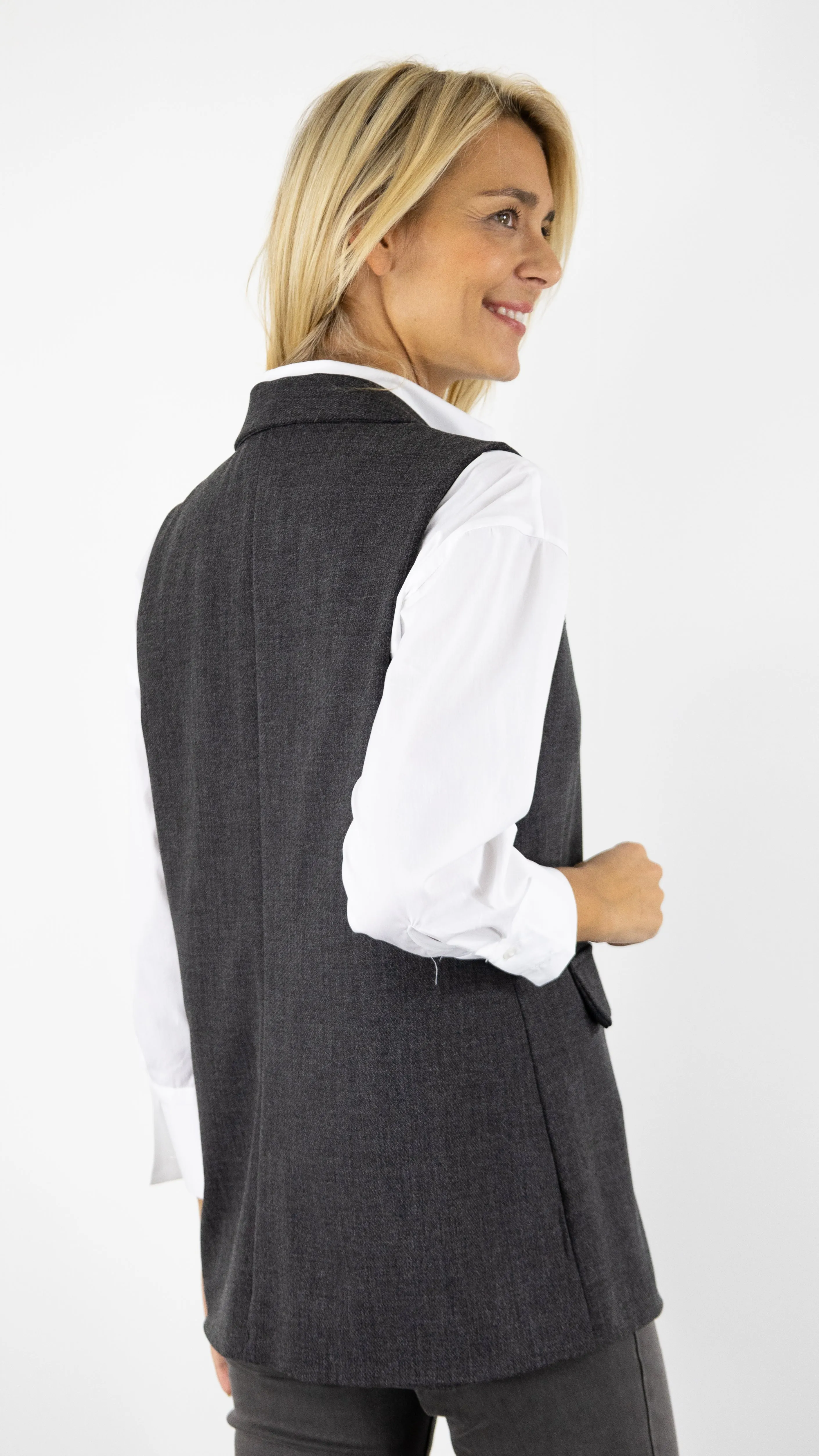 GILET EMA BLUE'S SMACK