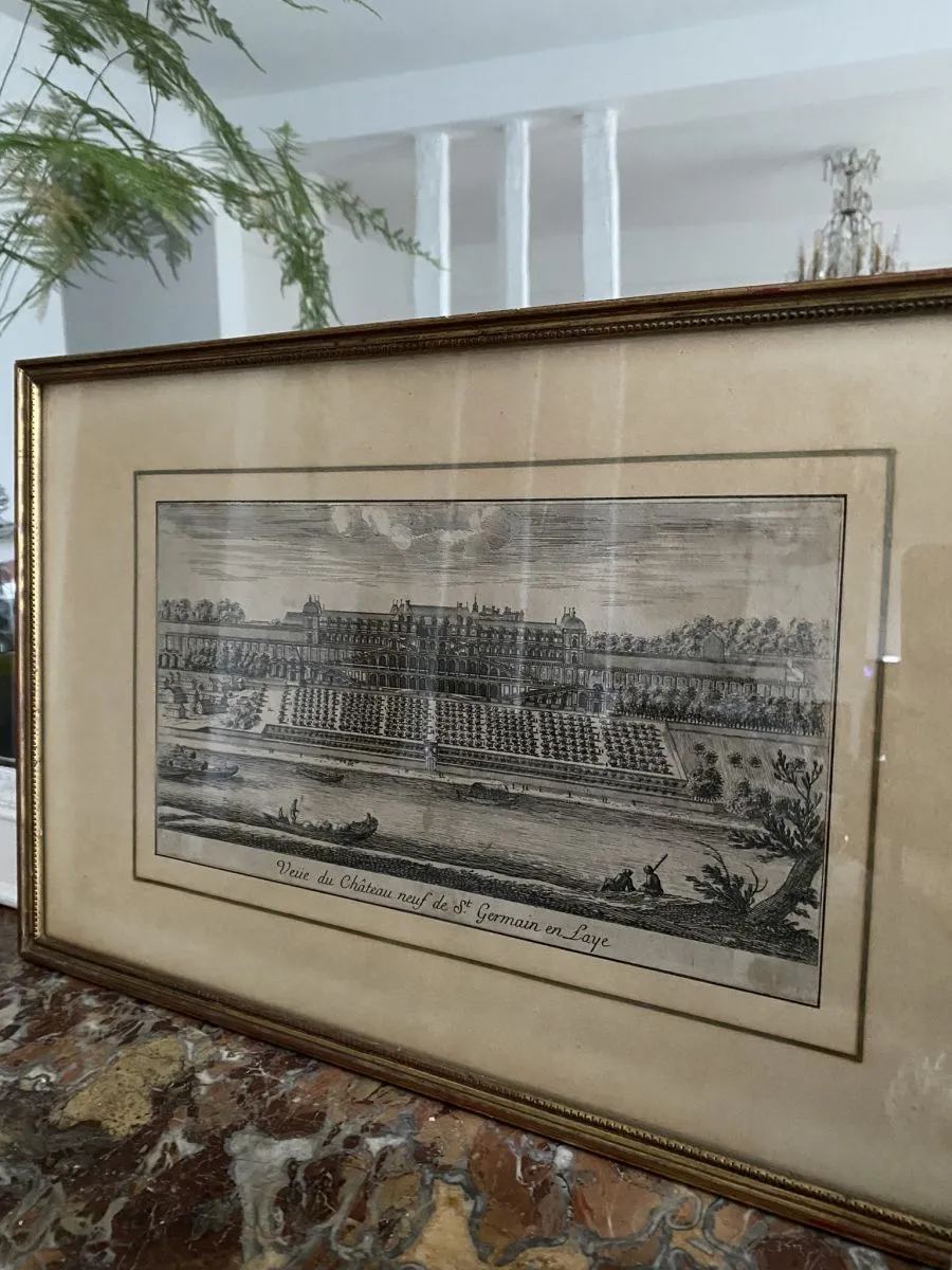 Gravure Saint Germain en Laye
