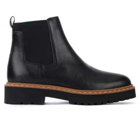 Hogan Botte Chelsea H543 en cuir noir