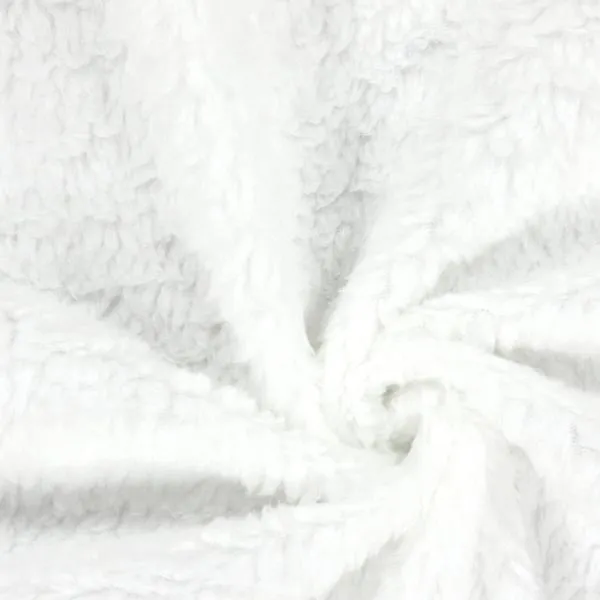 Imitation Fourrure d'Agneau – blanc