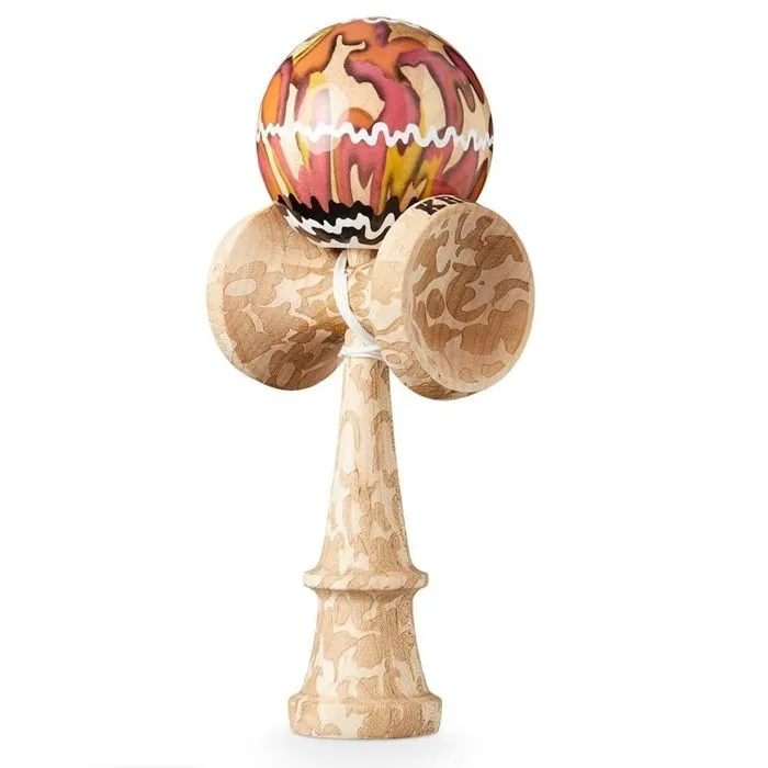 Jeu de plein air Krom Kendama Naked Plasticity Apex Multicolore