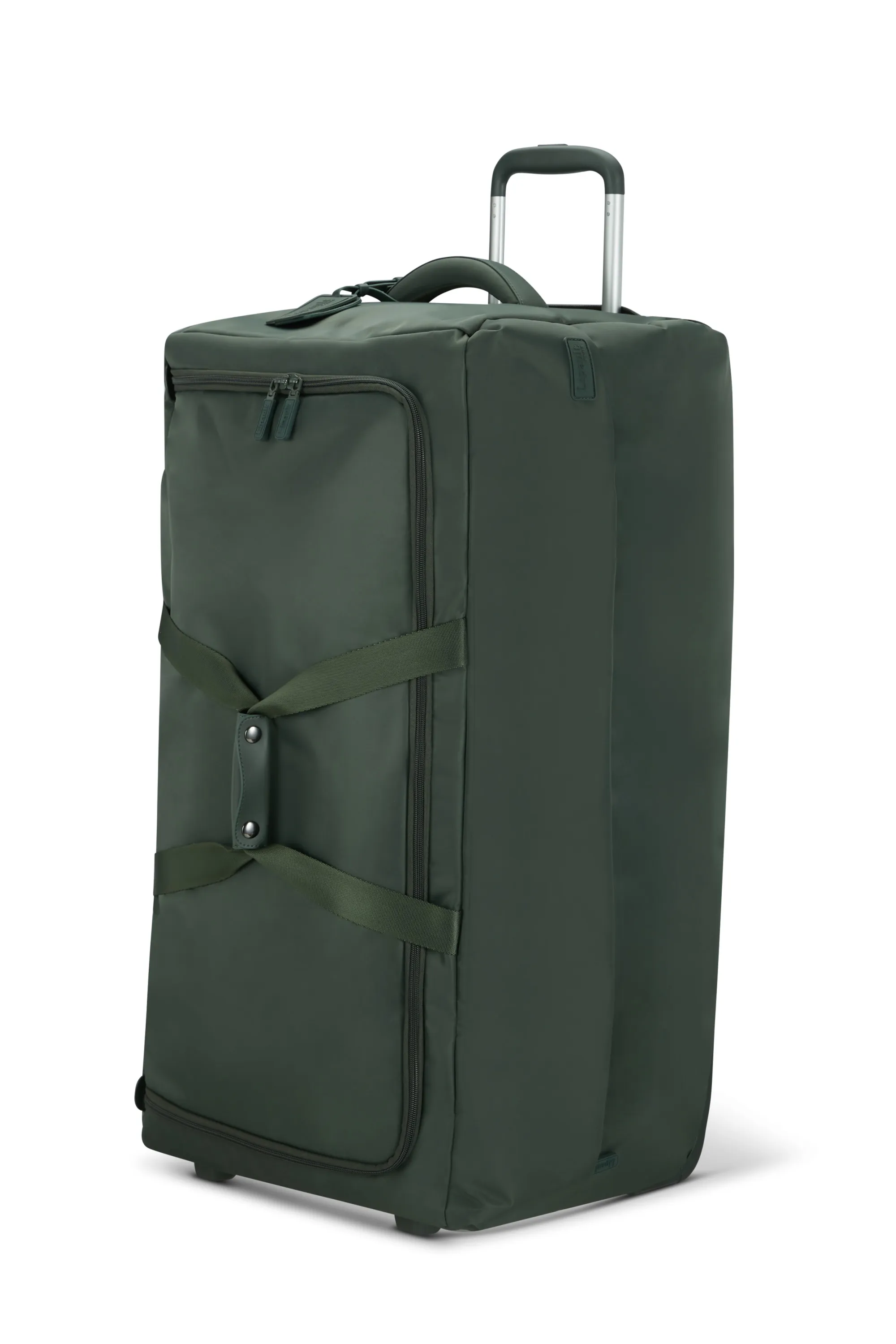 LIPAULT PARIS  Foldable plume sac de voyage with wheels taille l - Kaki