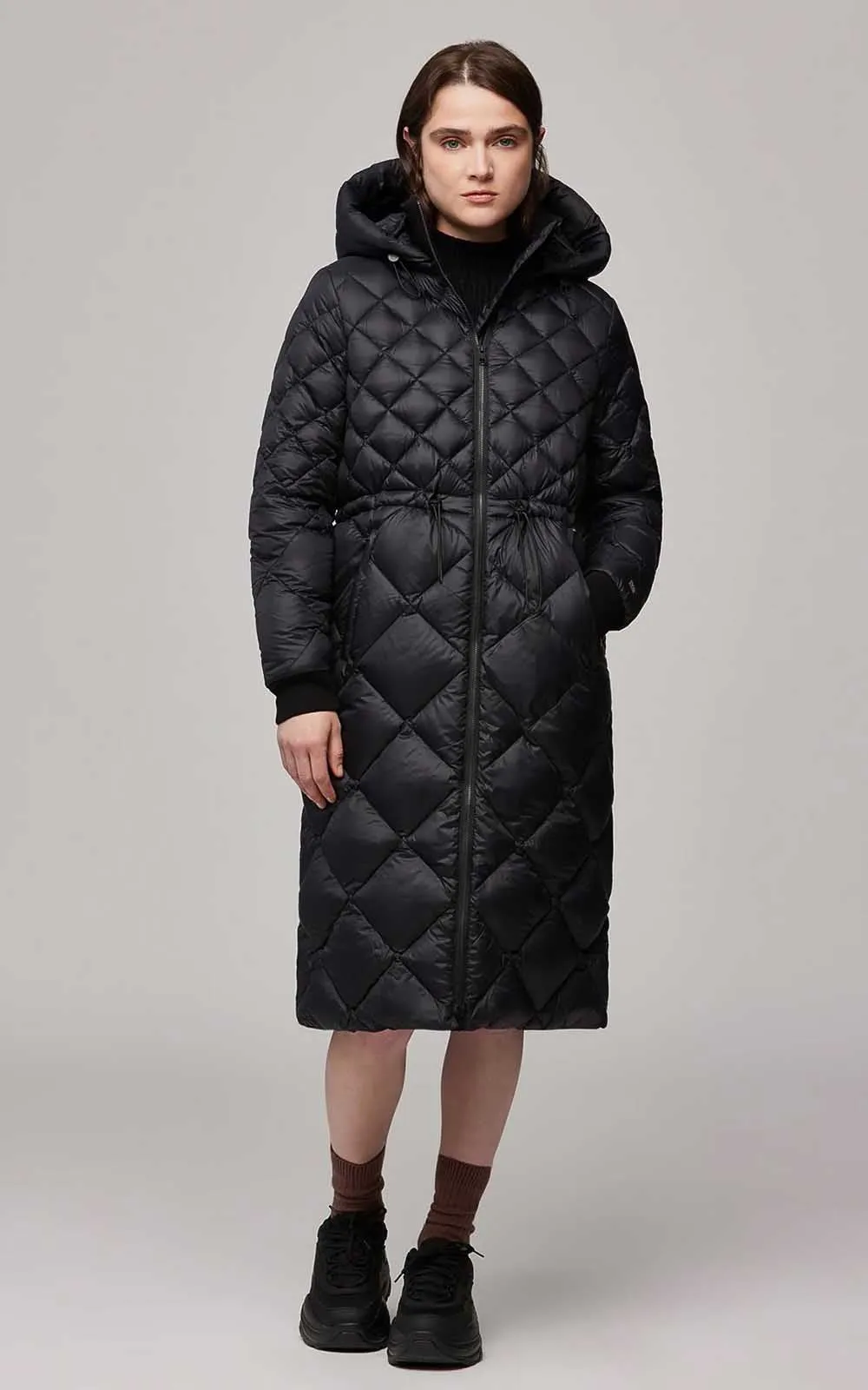 Manteau long en Duvet Aime