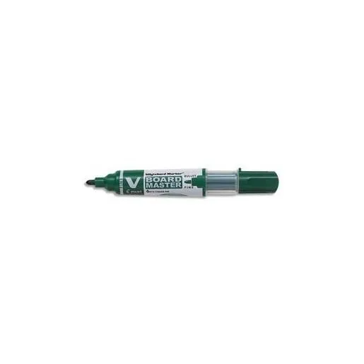 Marqueur Effaçable Rechargeable VBOARD MASTER Pte Ogive Fine Vert
