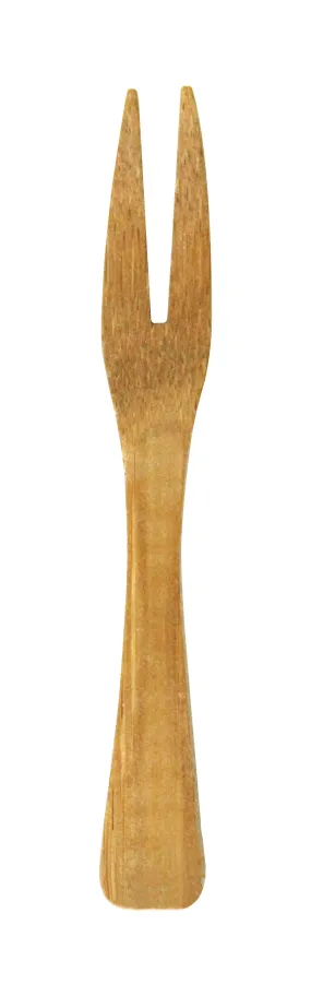 Mini fourchette bambou "Kamala" 9 cm - 50 unités FirstPack 