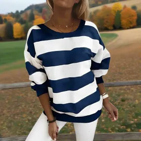 Natalie - Chemise rayée à coupe décontractée