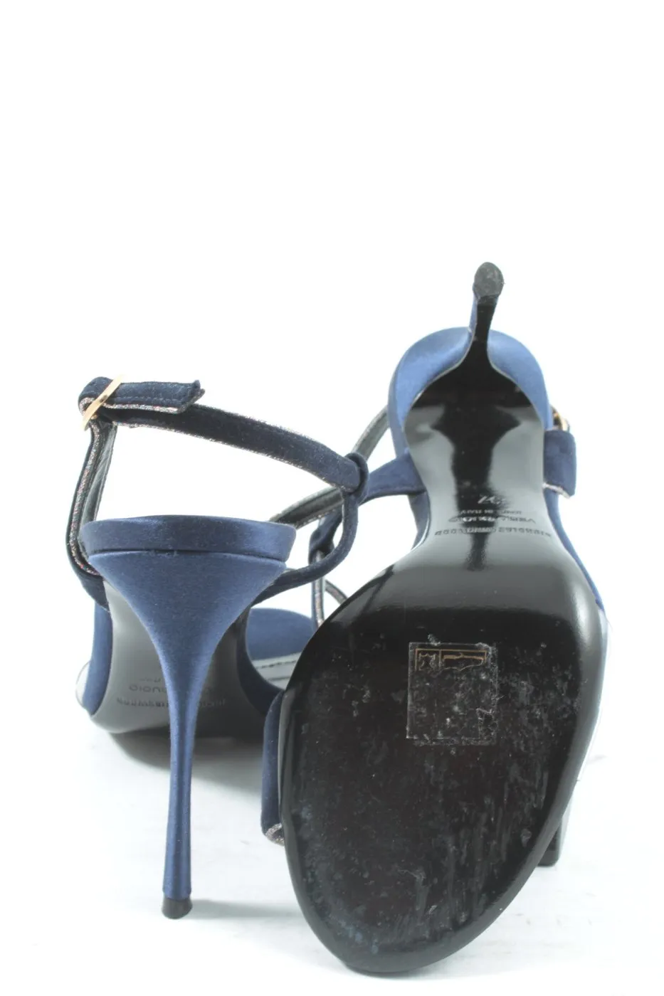 Nicholas Kirkwood Sandales à lanière bleu élégant
