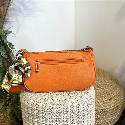 Petit Sac Été Flora&Co Orange - Bleu Clair