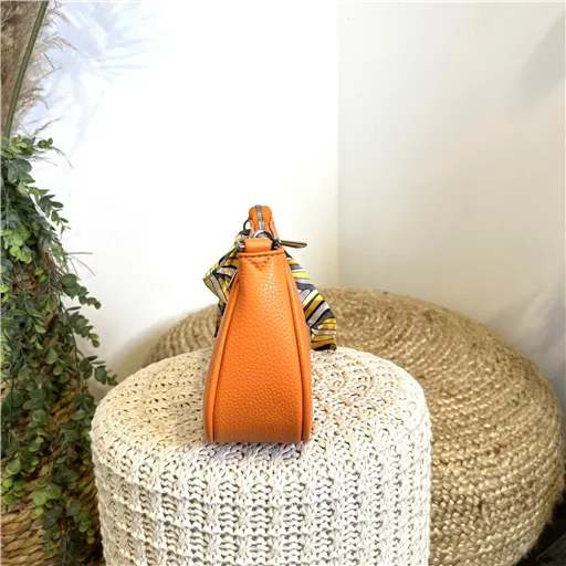 Petit Sac Été Flora&Co Orange - Bleu Clair