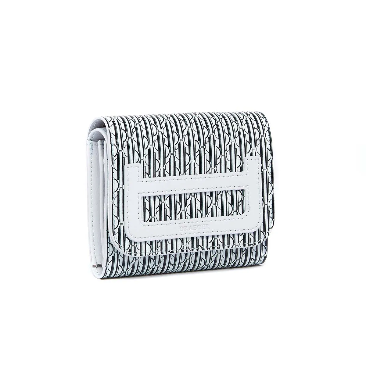 Porte-monnaie femme à rabat 100% cuir - A fermeture
