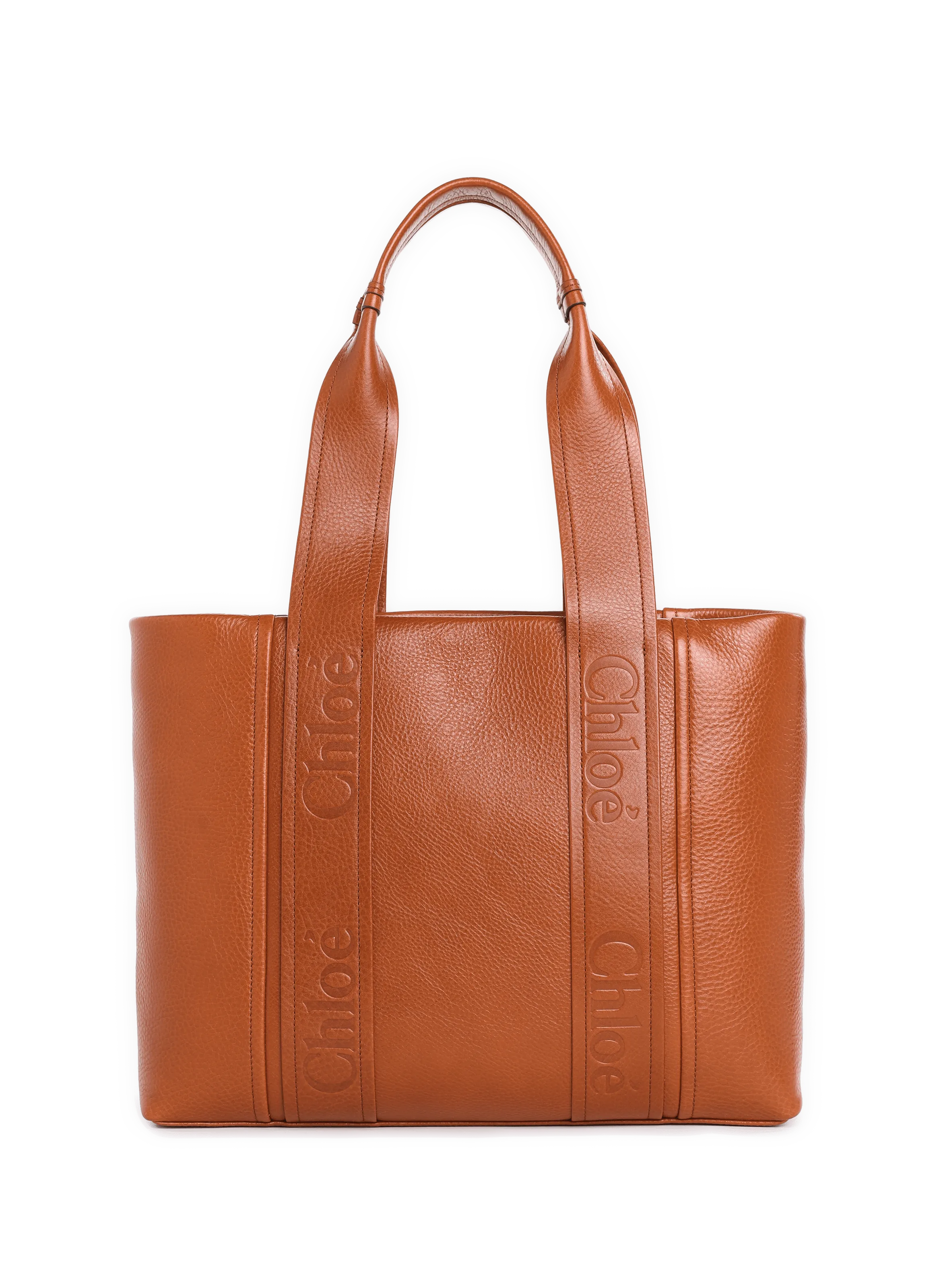 SAC CABAS WOODY EN CUIR - CHLOé pour FEMME | Printemps
