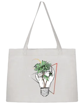Sac Shopping Ampoule vs la nature par jorrie