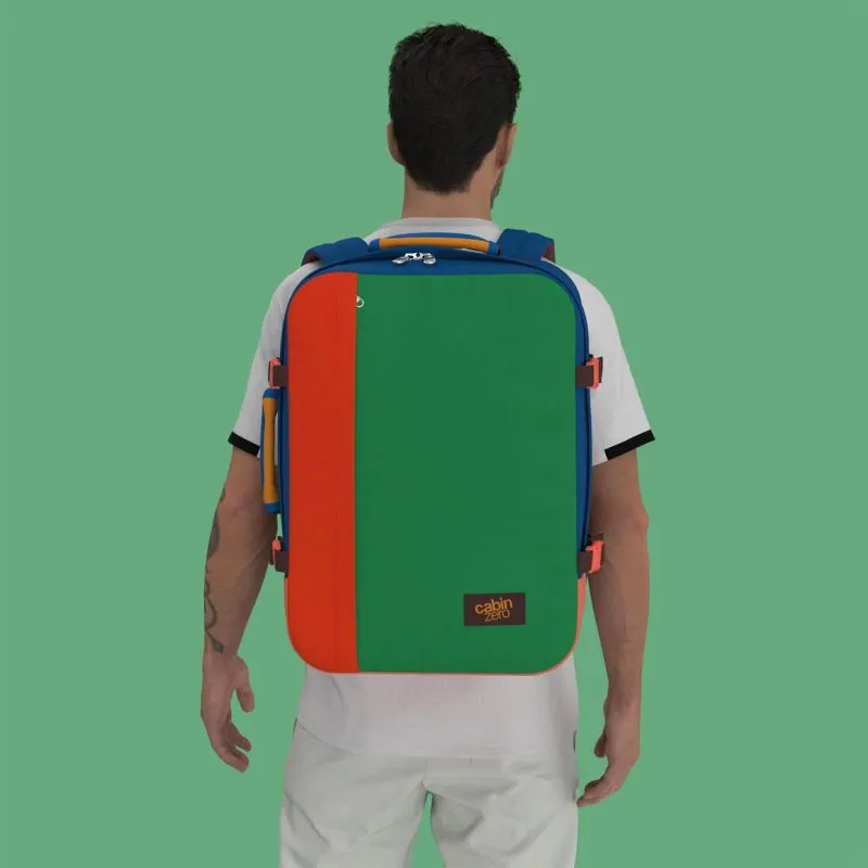 Sac à dos cabine Cabin Zero Classic 44 Litres Tropical Blocks - Multicolore