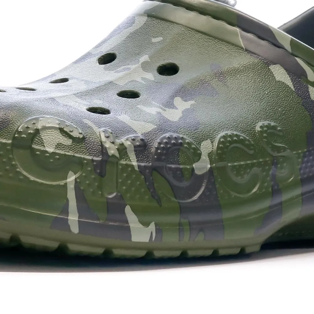 Sandales Crocs Kaki Homme Baya Lined Printed Clog