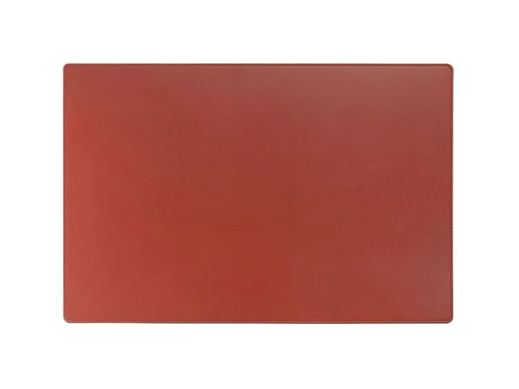 Sous-main en cuir luxe rouge - 50x34 cm - SM900-50