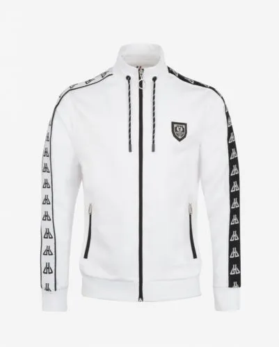 Sweat Baxter blanc unisex HORSPIST
