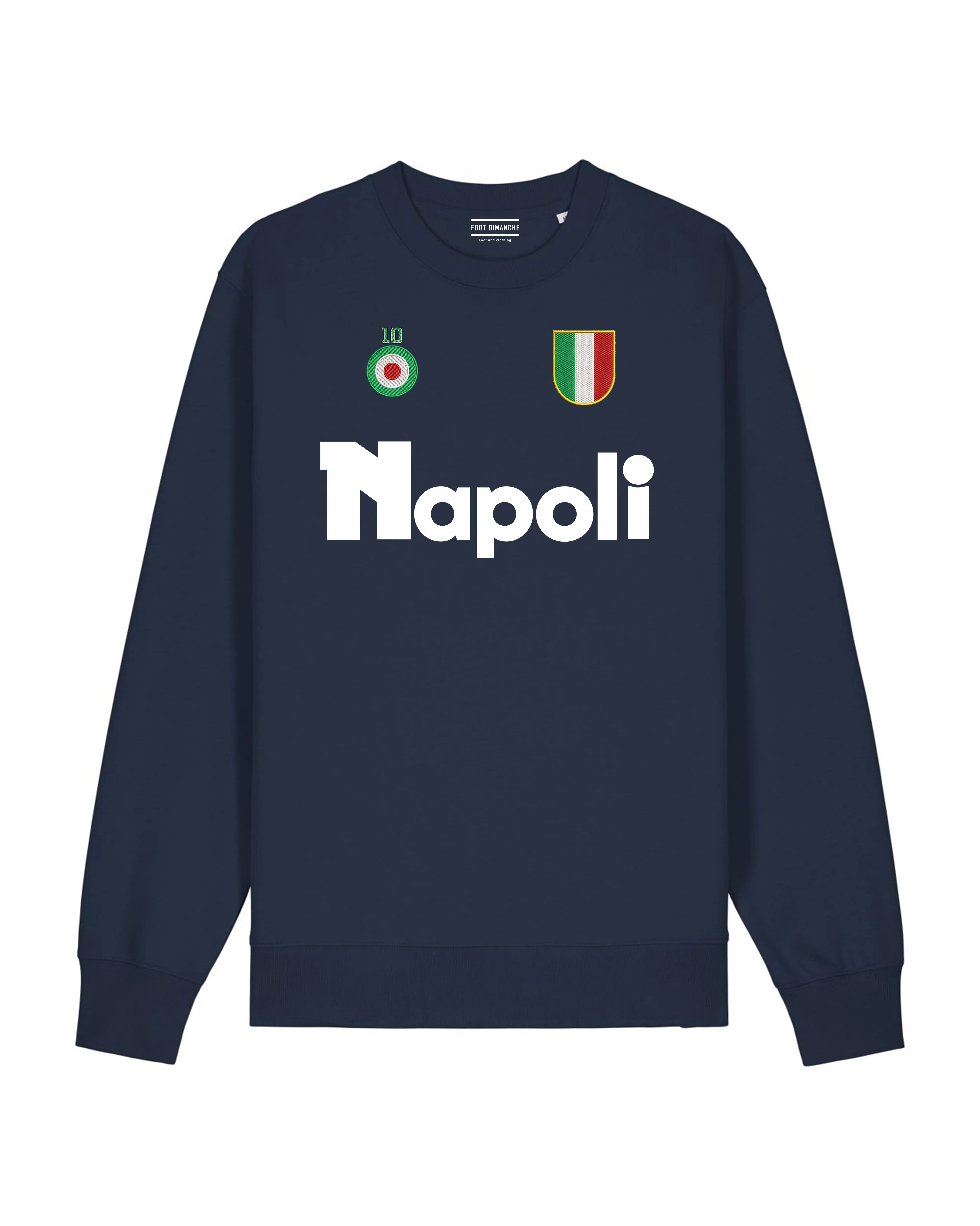 Sweat Napoli Rétro Brodé