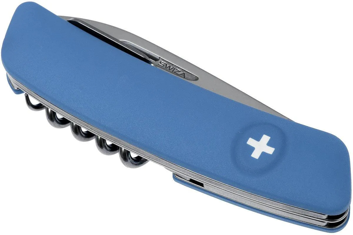 Swiza D03 couteau de poche suisse - Bleu