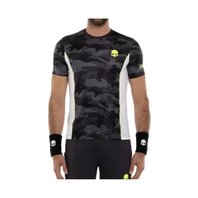 T-Shirt HYDROGEN Homme CAMO TECH  Gris / Blanc / Jaune 2024