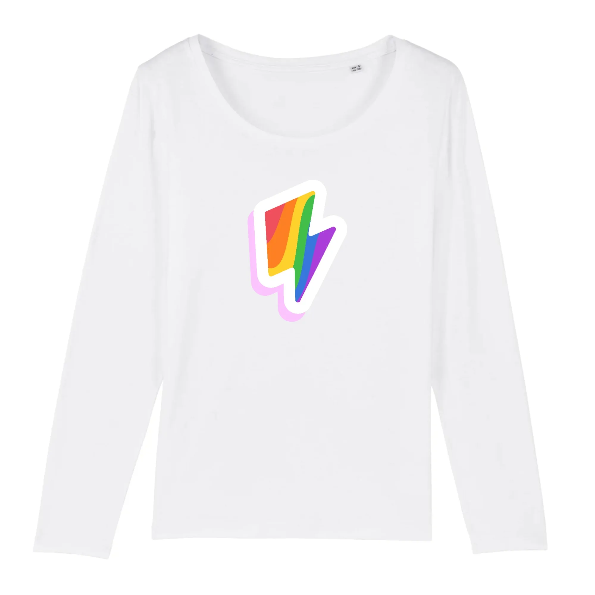 T shirt Manches longues Femme LGBT Eclair