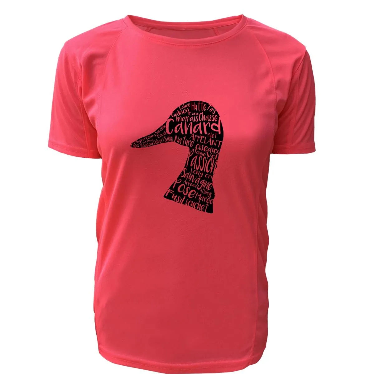 Tee-shirt Chasseresse – Canard