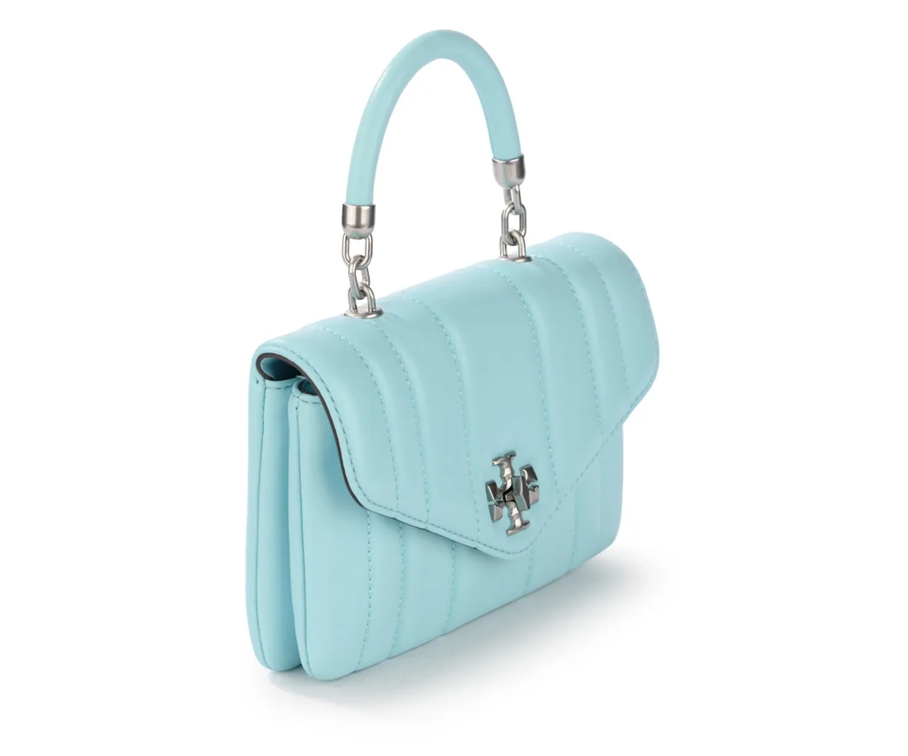 Tory Burch Mini Sac Kira Top Handle turquoise 