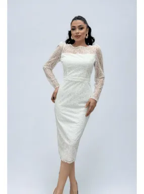 White - Evening Dresses
