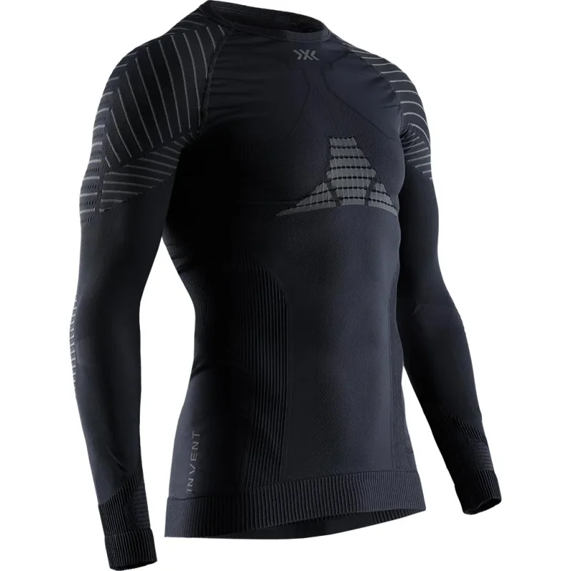 X BIONIC Invent 4.0 Shirt Ls /noir gris